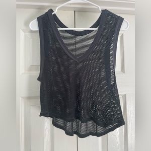Free people, free movement mesh, crop top